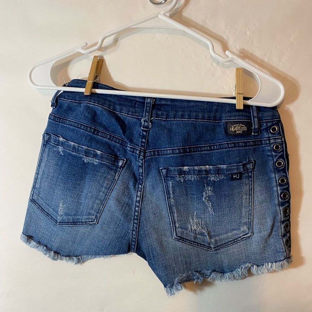 Heartless Jeans Short Shorts Size M